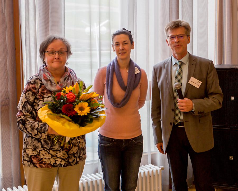E. Pertgen, Frau Emöke Anderlik, K.H. Fuß E. Pertgen, Frau Emöke Anderlik, K.H. Fuß