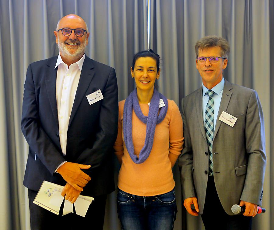 Bernd Zinssius, Frau Emöke-Anderlik, K.H. Fuß Bernd Zinssius, Frau Emöke-Anderlik, K.H. Fuß